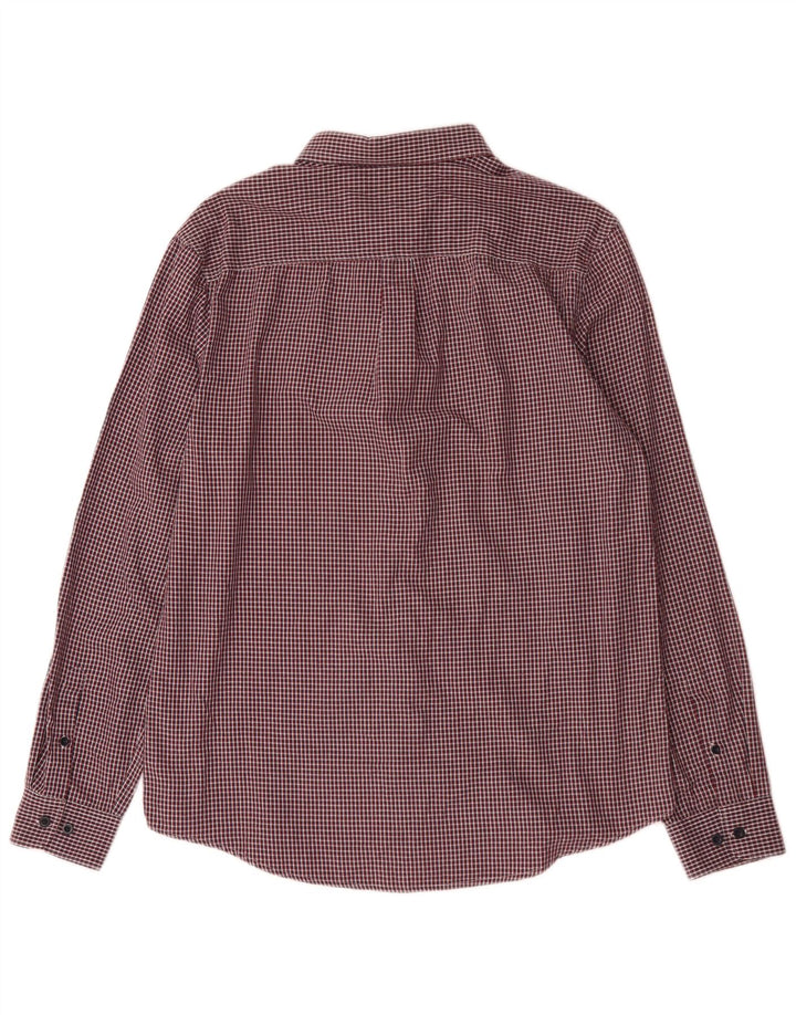 Penguin Chemise Slim Fit Heritage Homme Rouge à Carreaux en Coton