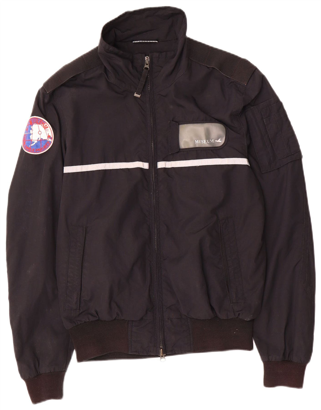Museum Veste bomber militaire pour homme UK 38 Noir moyen