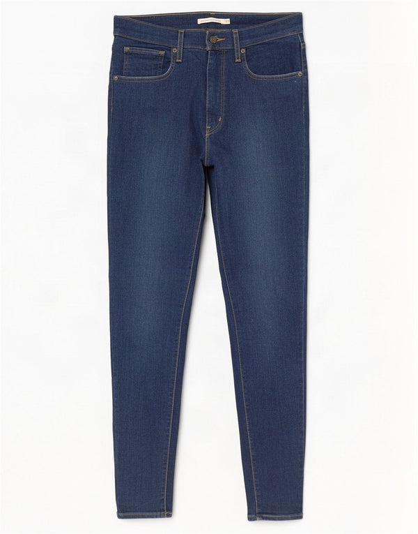 Levi's Jean Mile High Super Skinny W30 L30 Femme Bleu Coton