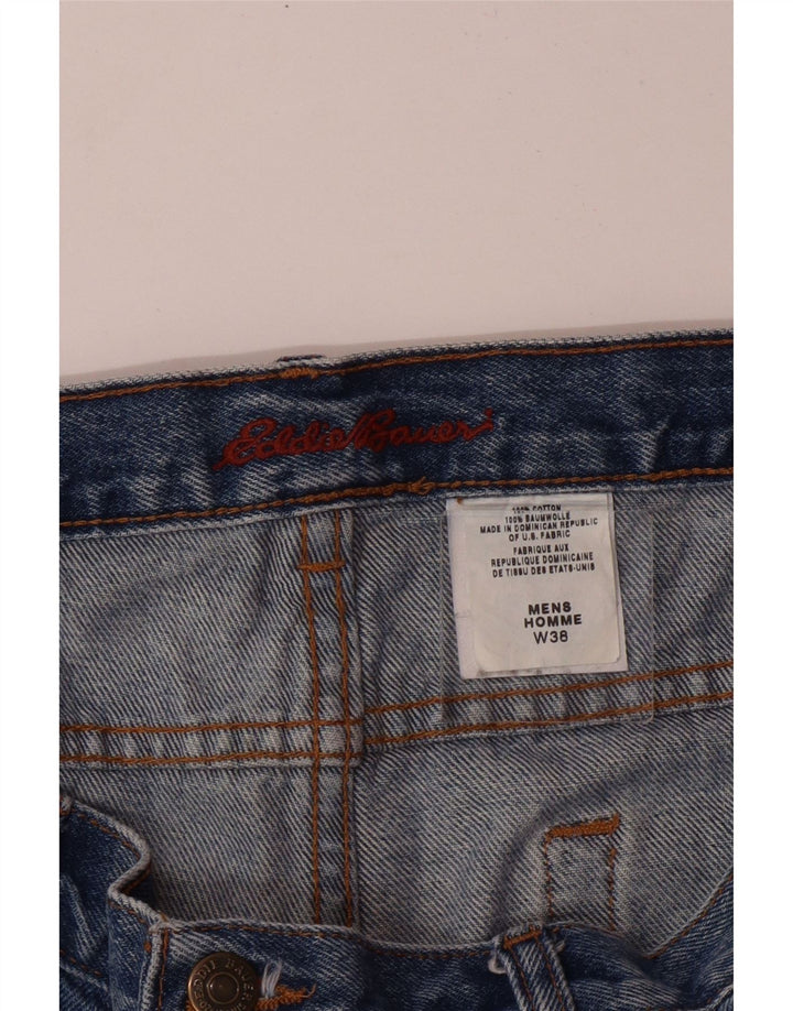 EDDIE BAUER Short en Jean Homme W38 XL Bleu Coton