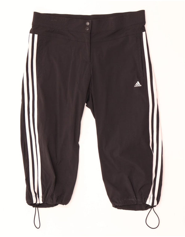 Adidas Climalite Bermuda pour femme UK 12 Medium W32 Noir Nylon
