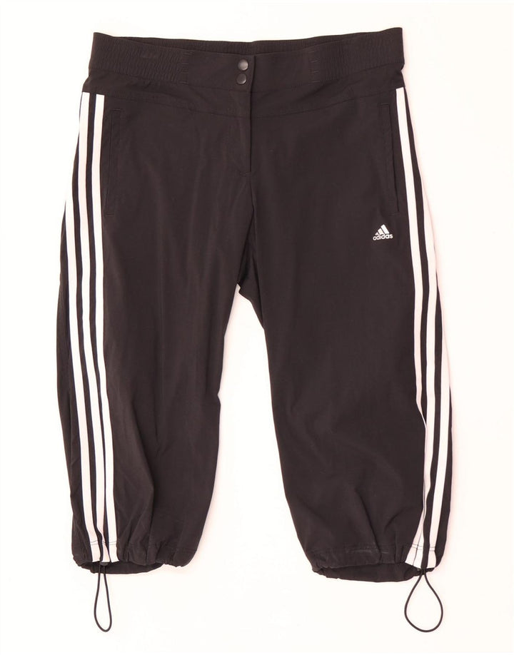Adidas Climalite Bermuda pour femme UK 12 Medium W32 Noir Nylon