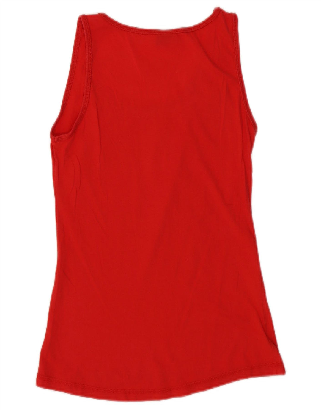 CHAMPION Womens Graphic Vest Top UK 8 Small Red