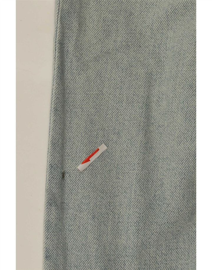 Topshop Jean court femme W34 L24 bleu coton