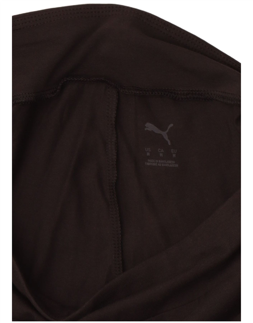 PUMA Legging graphique pour femme UK 42 en coton noir moyen