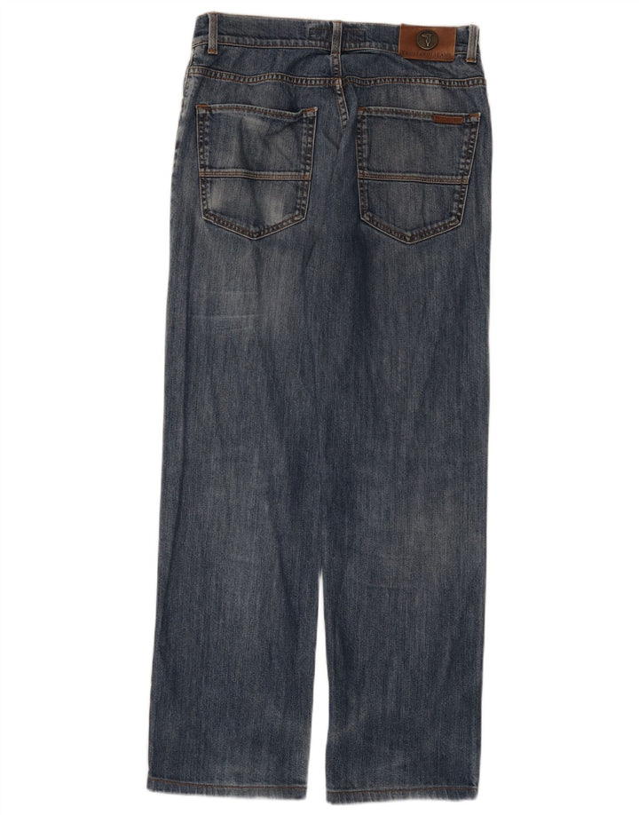 Trussardi Jean Droit W31 L28 Bleu Homme