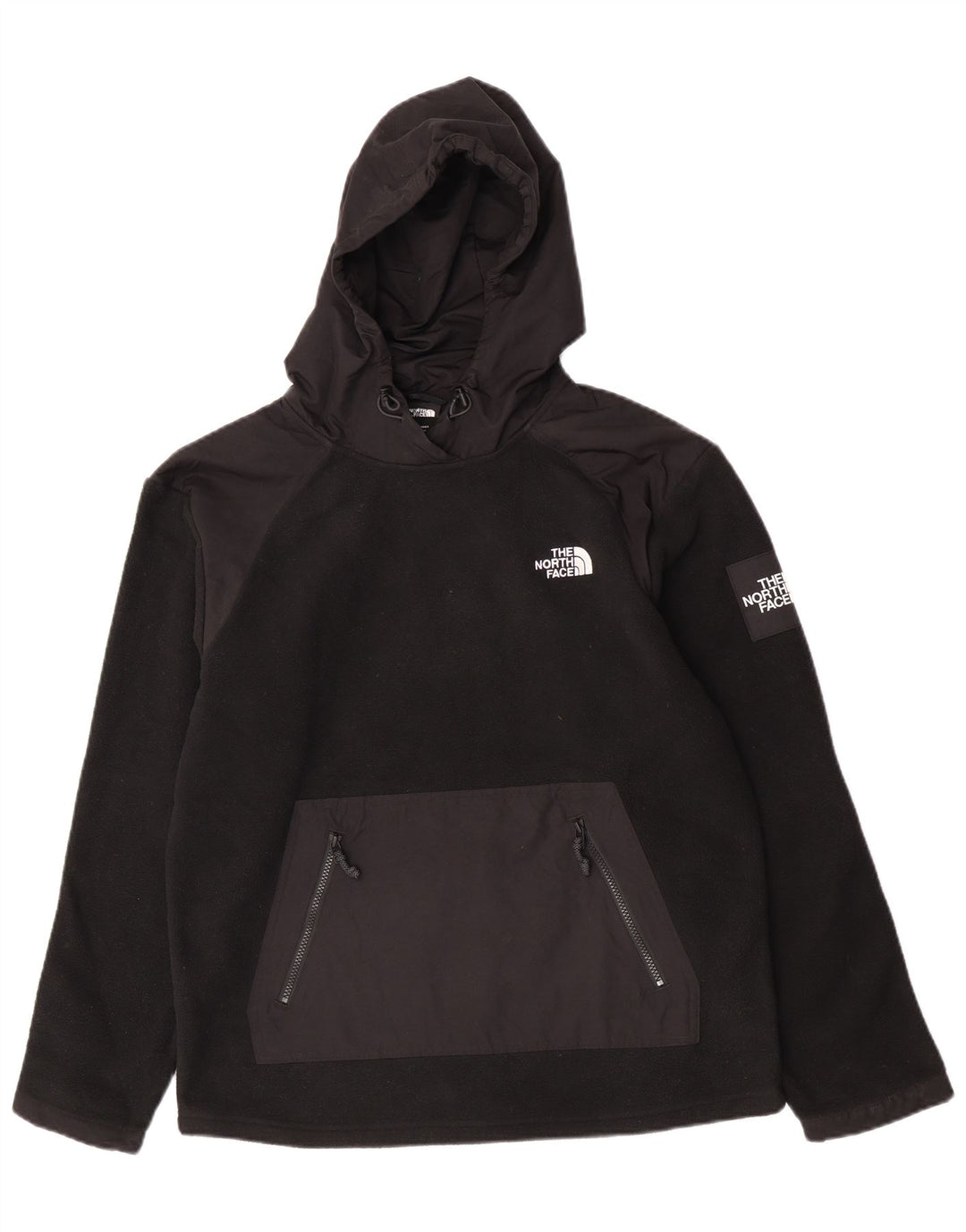 The North Face Pull polaire à capuche pour homme Noir moyen Polyester