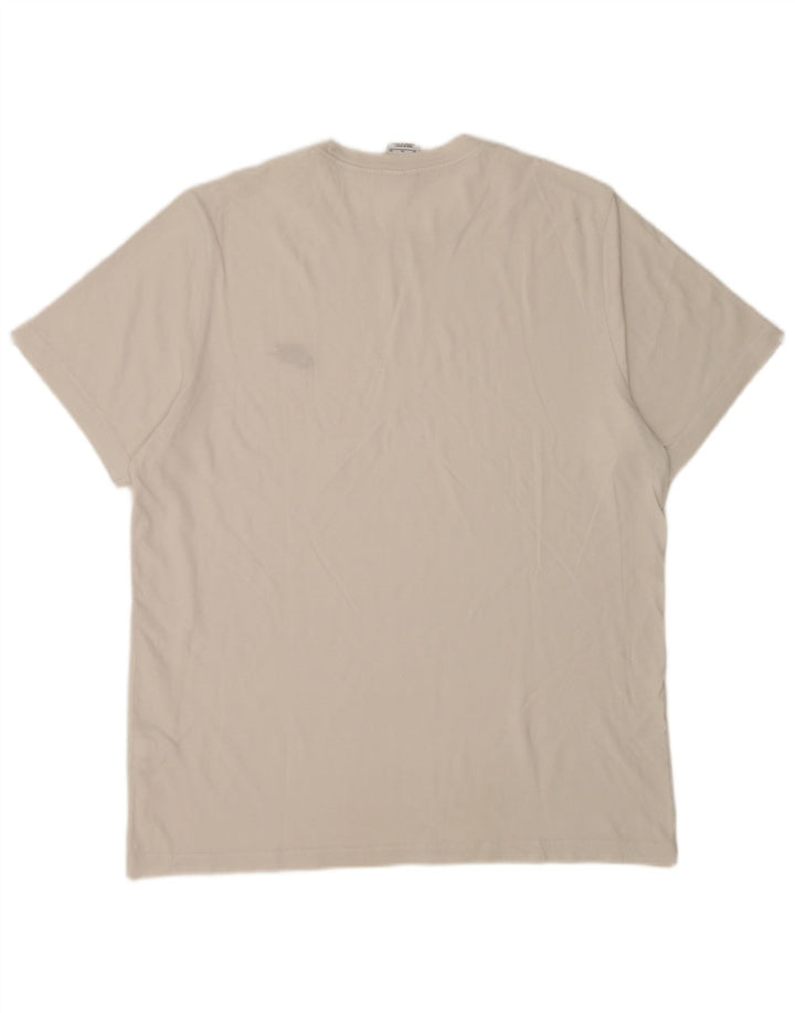 Nike T-Shirt Homme Haut XL Coton Blanc