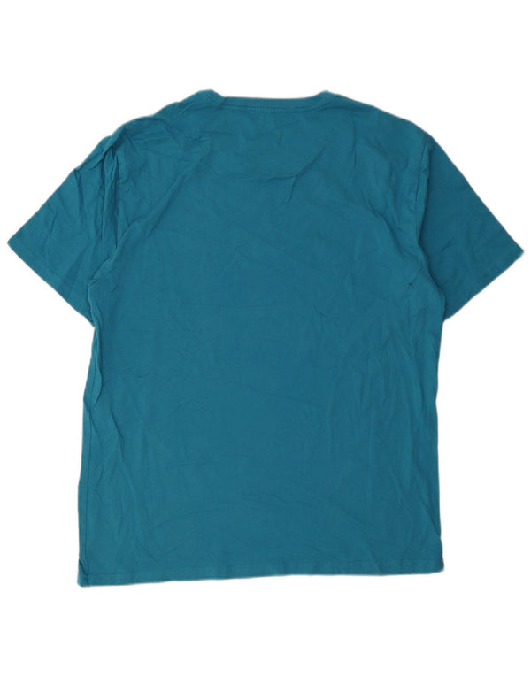 Hurley T-Shirt Graphique Homme Grand Bleu Coton