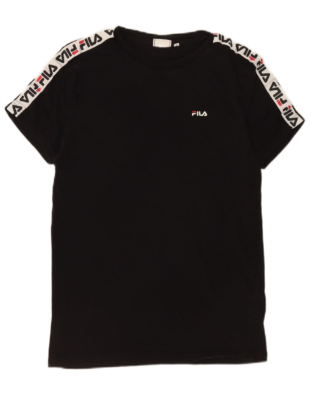 Fila T-Shirt Graphique Homme Petit Noir Coton