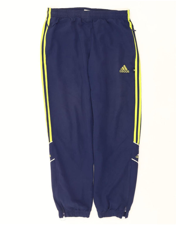 Adidas Pantalon de survêtement pour homme Bleu marine moyen Polyester