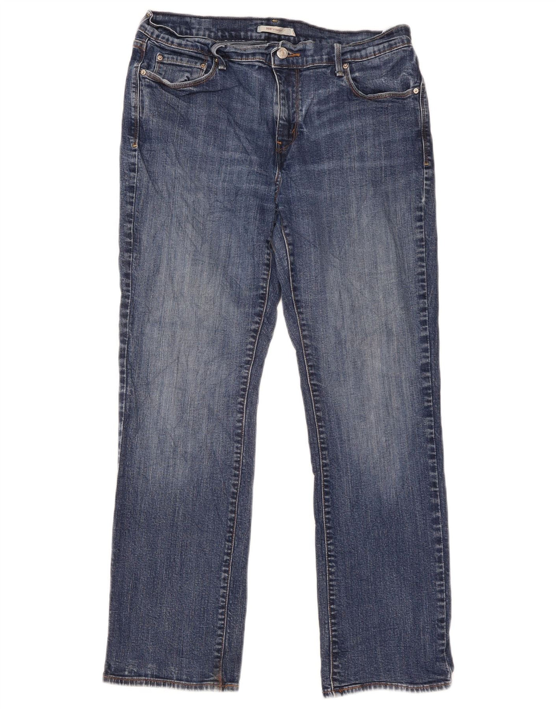 Levi's Jean Droit 505 Femme W31 L29 Bleu Coton