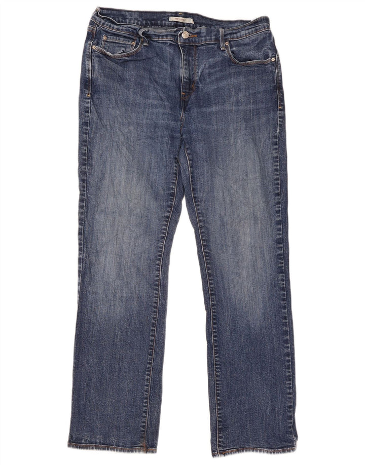 Levi's Jean Droit 505 Femme W31 L29 Bleu Coton