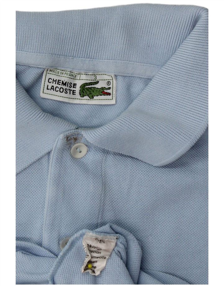 Lacoste Polo Homme Taille 3 Petit Bleu Coton