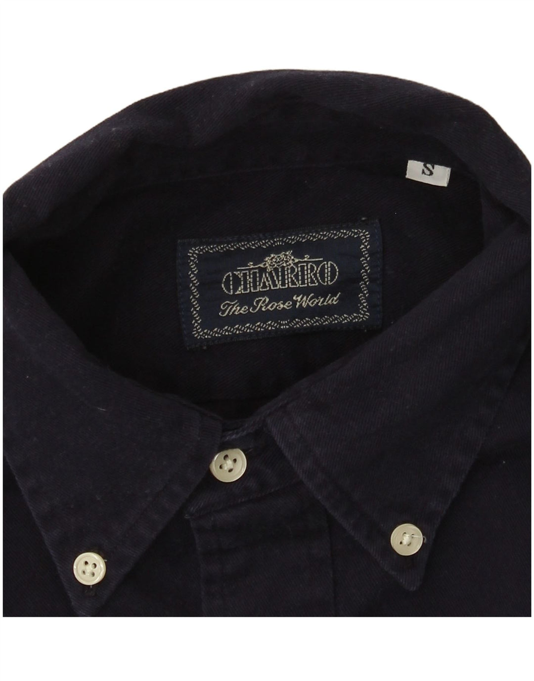 Chemise Homme Vintage Petit Bleu Marine
