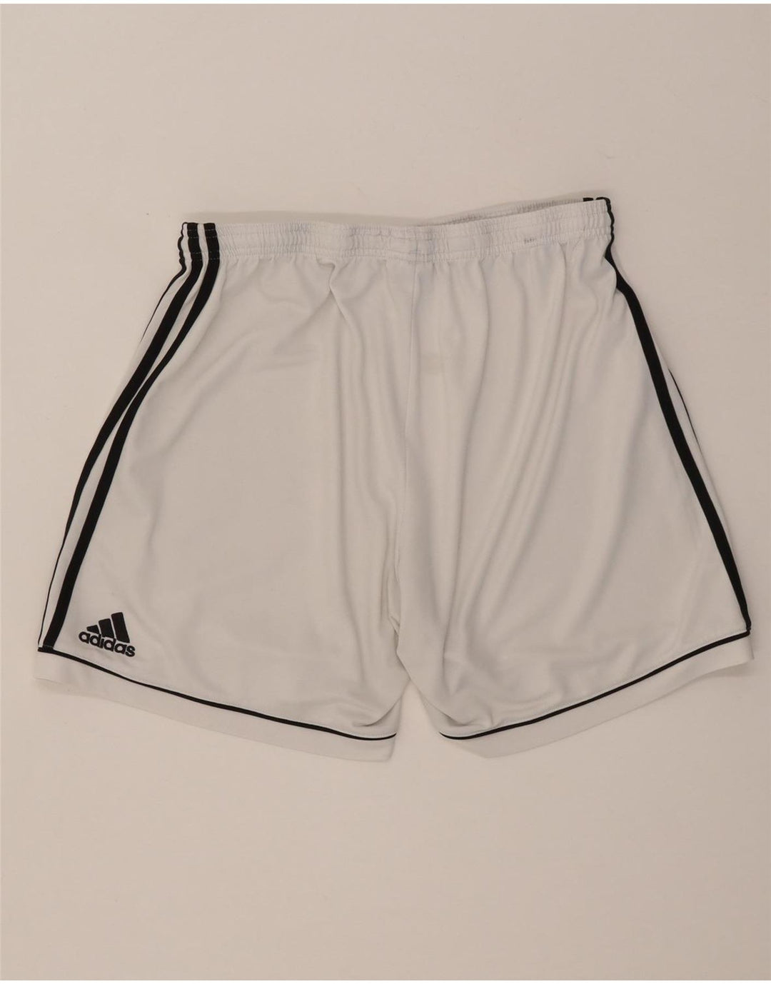 Adidas Short de sport pour homme Large Blanc Polyester