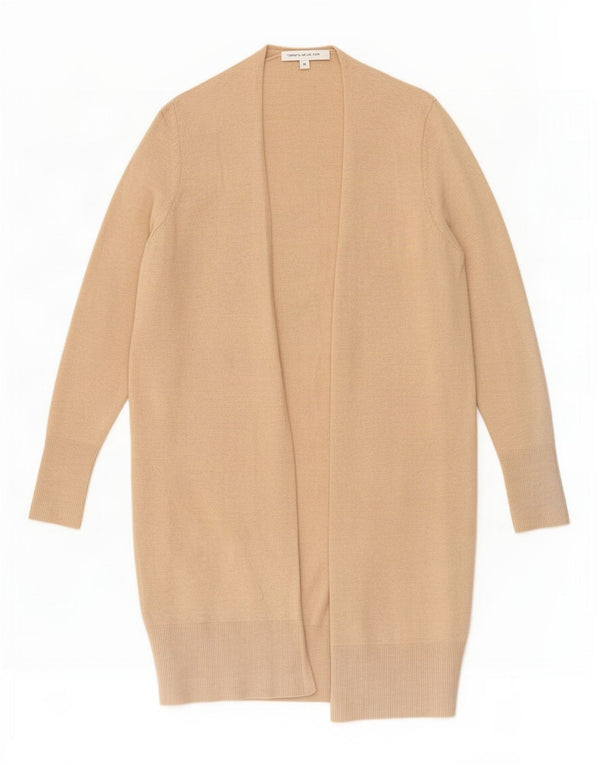 Zara Cardigan ouvert surdimensionné pour femme UK 10 Petit Beige