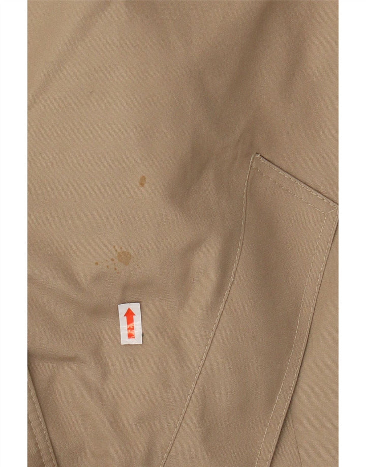vintage Femme Trench Coat UK 12 Moyen Beige Synthétique