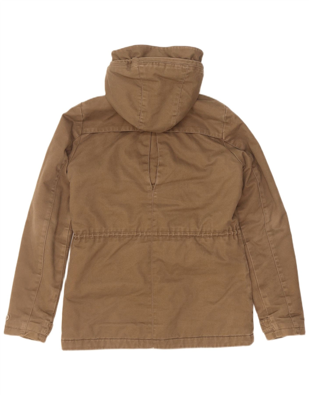 O'Neill Parka à capuche pour femme UK 14 en coton beige moyen