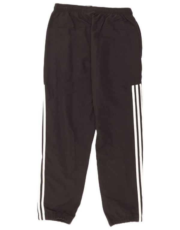 Adidas Mens Tracksuit Trousers Joggers Medium Black Polyester