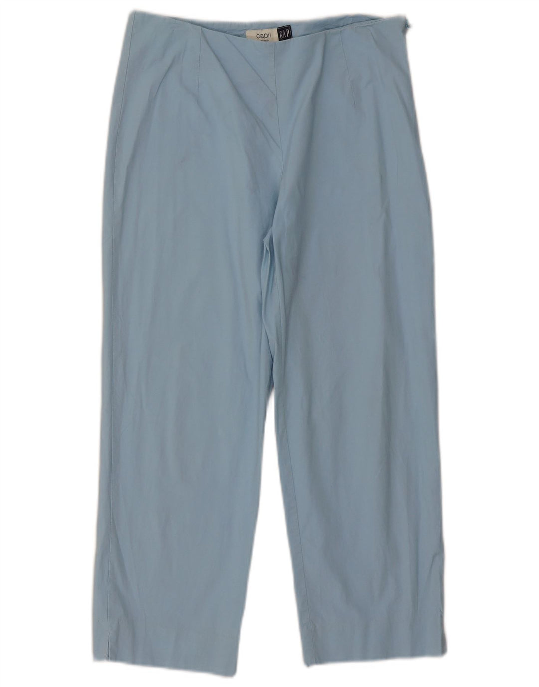 Gap Pantalon Capri Femme US 8 Medium W27 L23 Bleu Coton