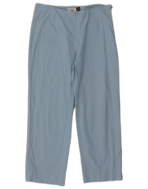 Gap Pantalon Capri Femme US 8 Medium W27 L23 Bleu Coton