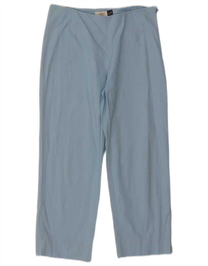 Gap Pantalon Capri Femme US 8 Medium W27 L23 Bleu Coton