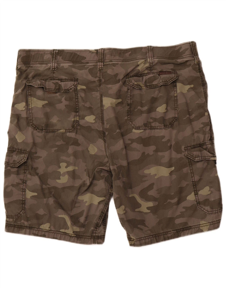 LEE Short cargo pour homme Extreme Motion W42 2XL Kaki Camouflage Coton