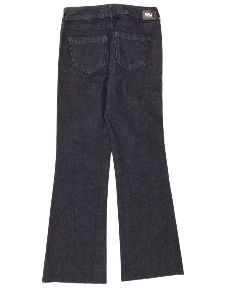 Jean évasé femme Rifle W27 L29 coton bleu marine