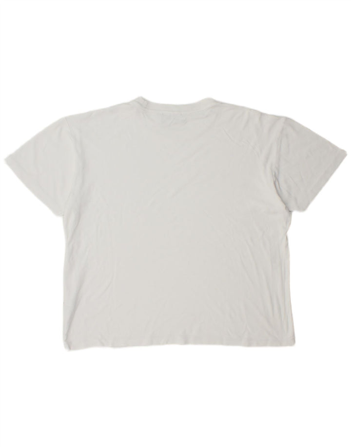 LIU JO T-Shirt Graphique Homme Top XL Coton Blanc