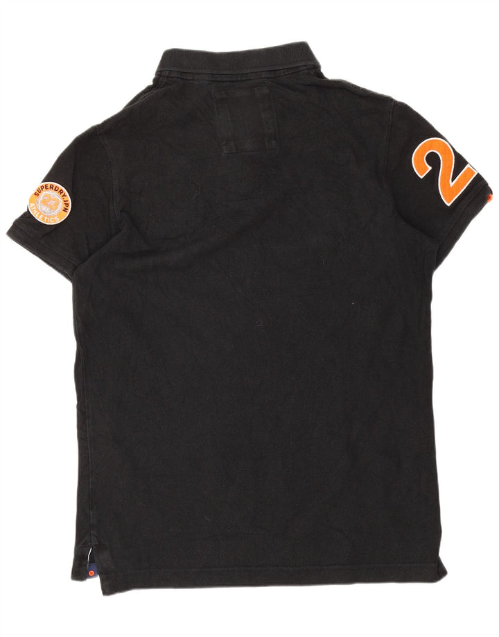 Superdry Polo Graphique Homme Grand Noir