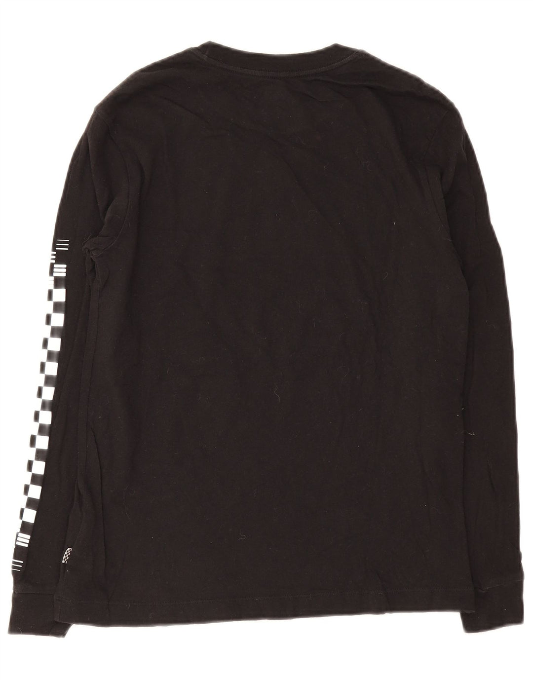 Vans Haut graphique à manches longues pour hommes en coton noir XS