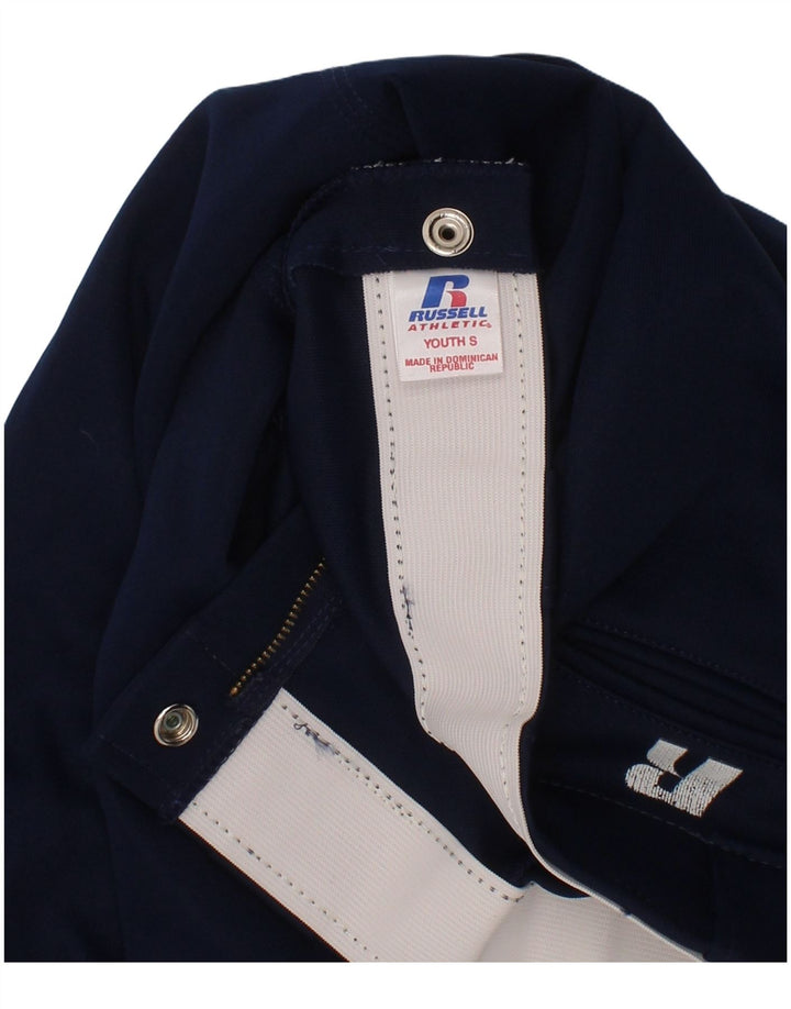 Russell Athletic Pantalon Garçon 7-8 Ans Petit W21 L17 Bleu Marine Polyester