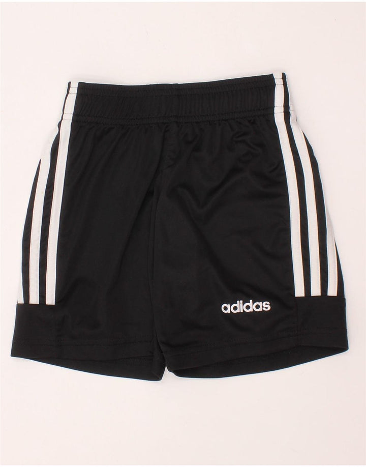 ADIDAS Short de sport Climalite Garçon 7-8 ans Noir Polyester