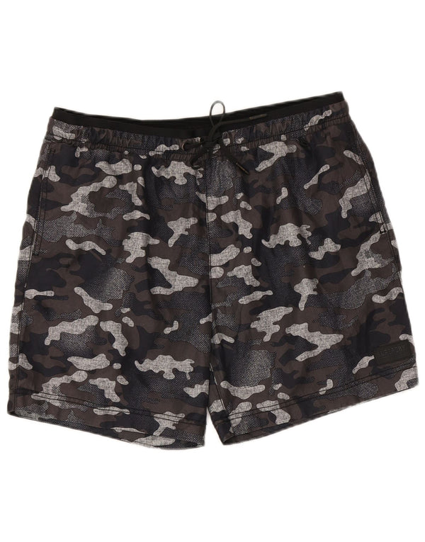Superdry Short de Bain Homme Multicolore Camouflage Polyester