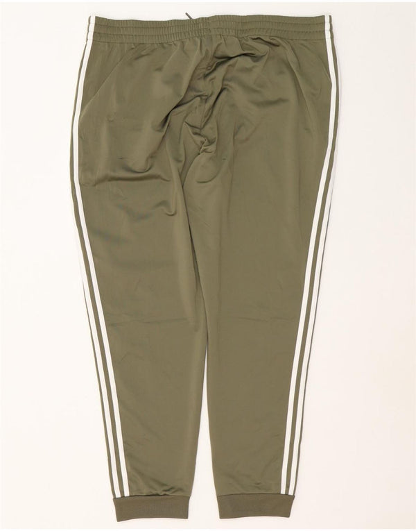Adidas Pantalon de survêtement pour homme Joggers 2XL Kaki Polyester