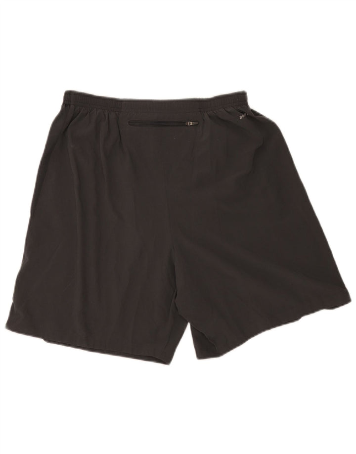 Nike Short de Sport Dri Fit Homme Gris Moyen