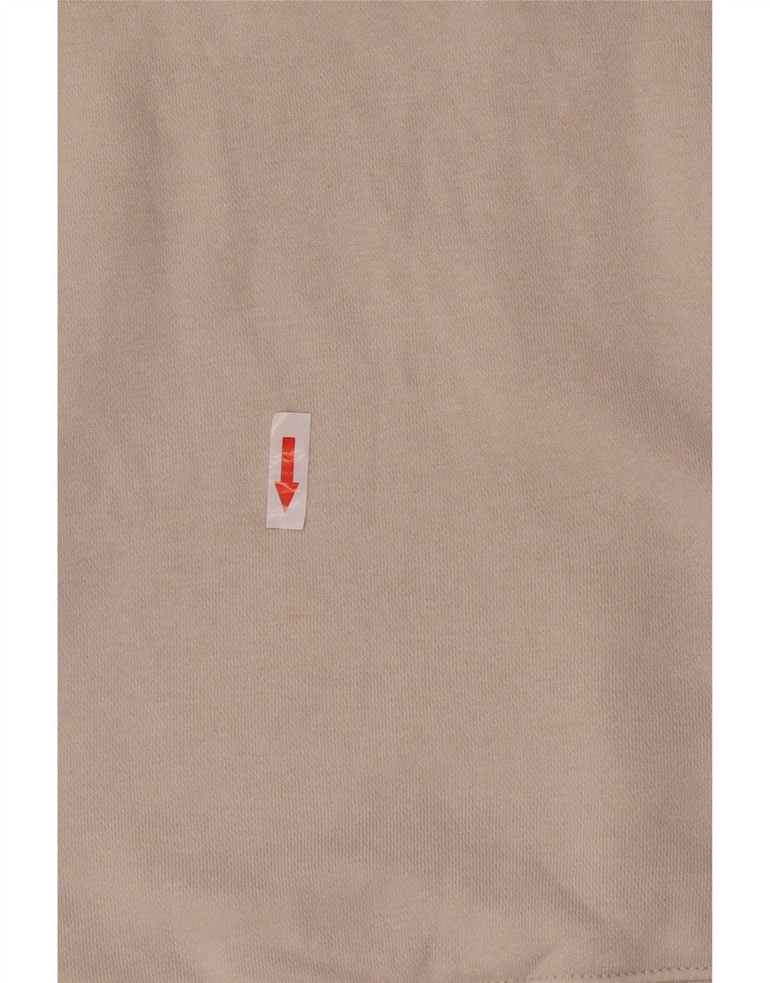 Nike Sweat-shirt à col zippé en coton blanc cassé moyen pour homme
