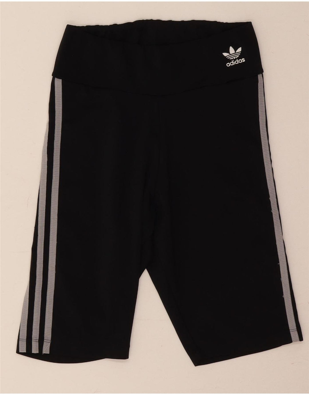 Adidas Short de sport pour femme UK 10 Petit Noir Polyester