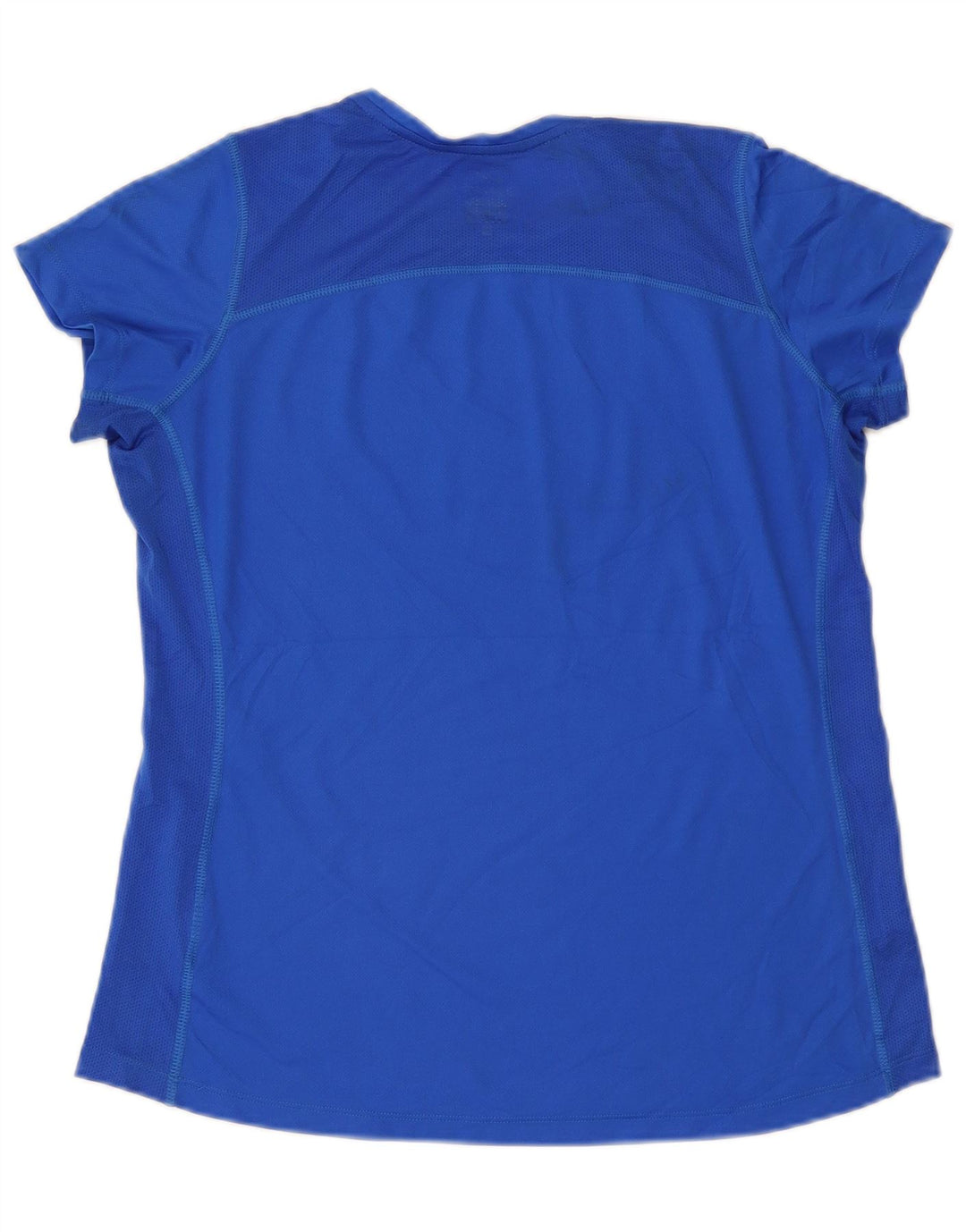 Nike T-shirt Dri Fit pour femme UK 18 XL Bleu Polyester