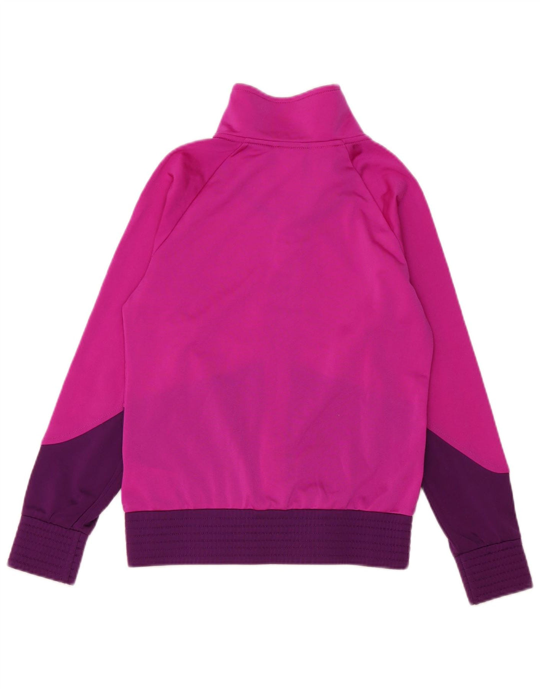ADIDAS Veste de survêtement pour fille 11-12 ans Rose Colourblock Polyester