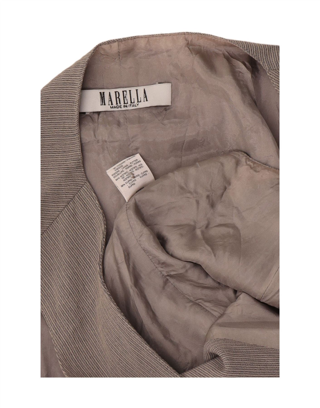 Marella Gilet Femme UK 12 Gris Moyen
