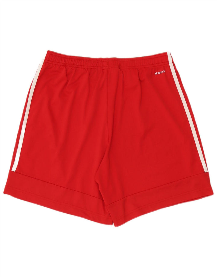 Adidas Short de Sport Aeroready Homme Rouge Moyen Polyester
