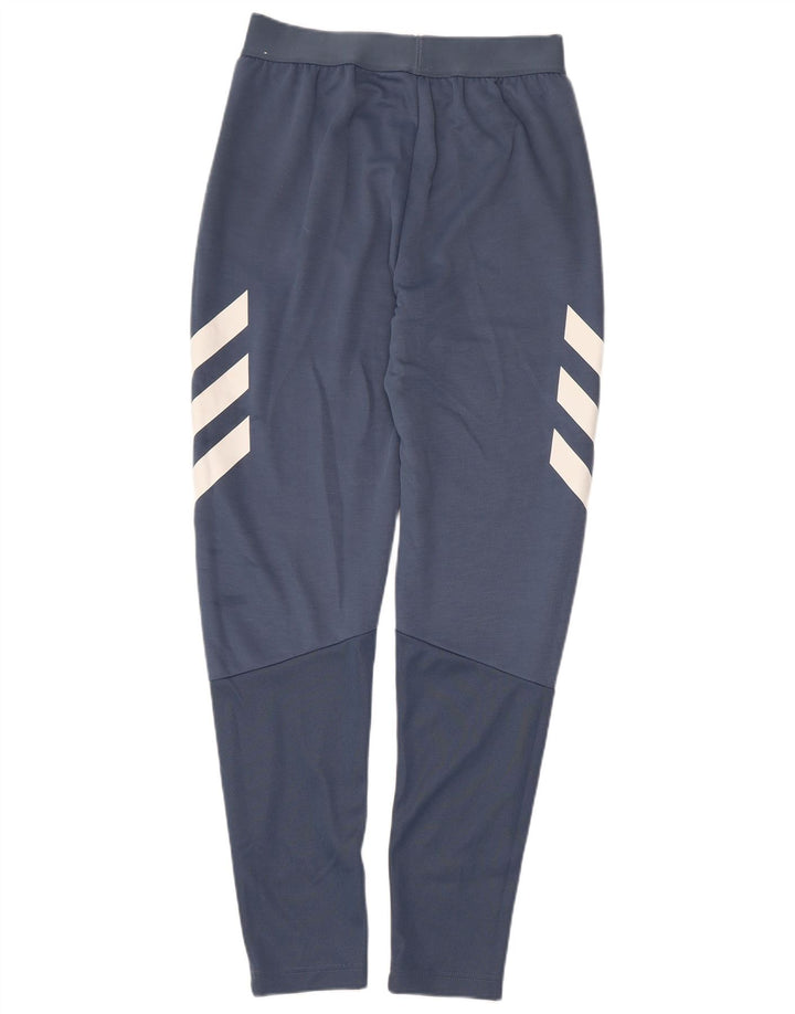 Adidas Pantalon de Survêtement Garçon 15-16 ans Bleu Colorblock Polyester
