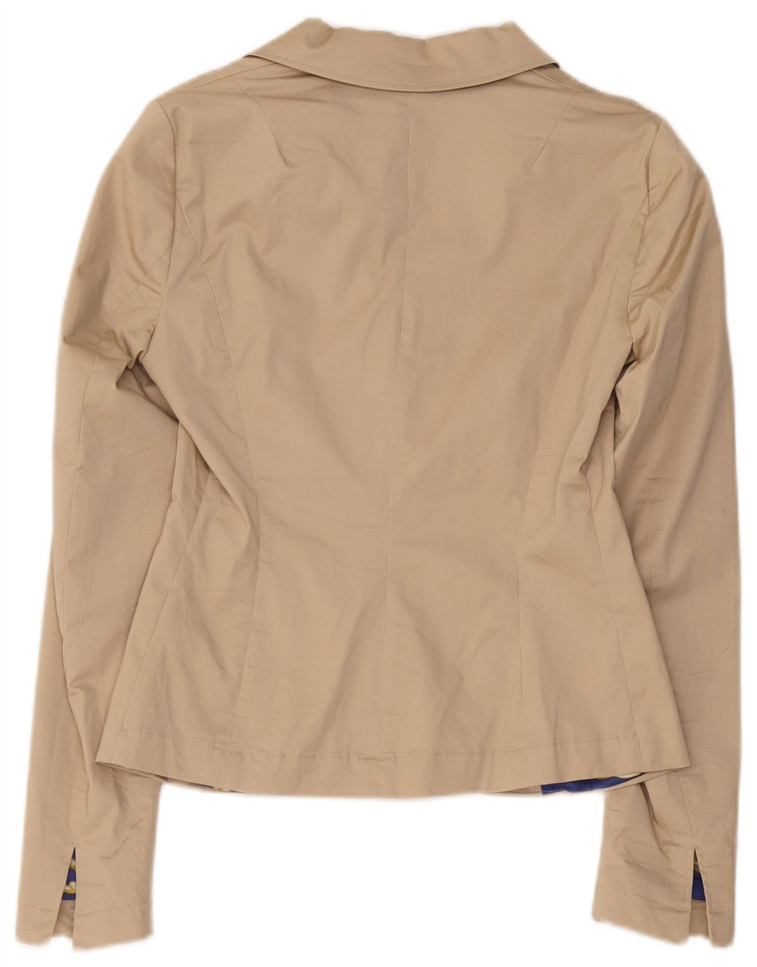 Liu Jo Veste Blazer 2 Boutons Femme IT 42 Coton Beige Moyen
