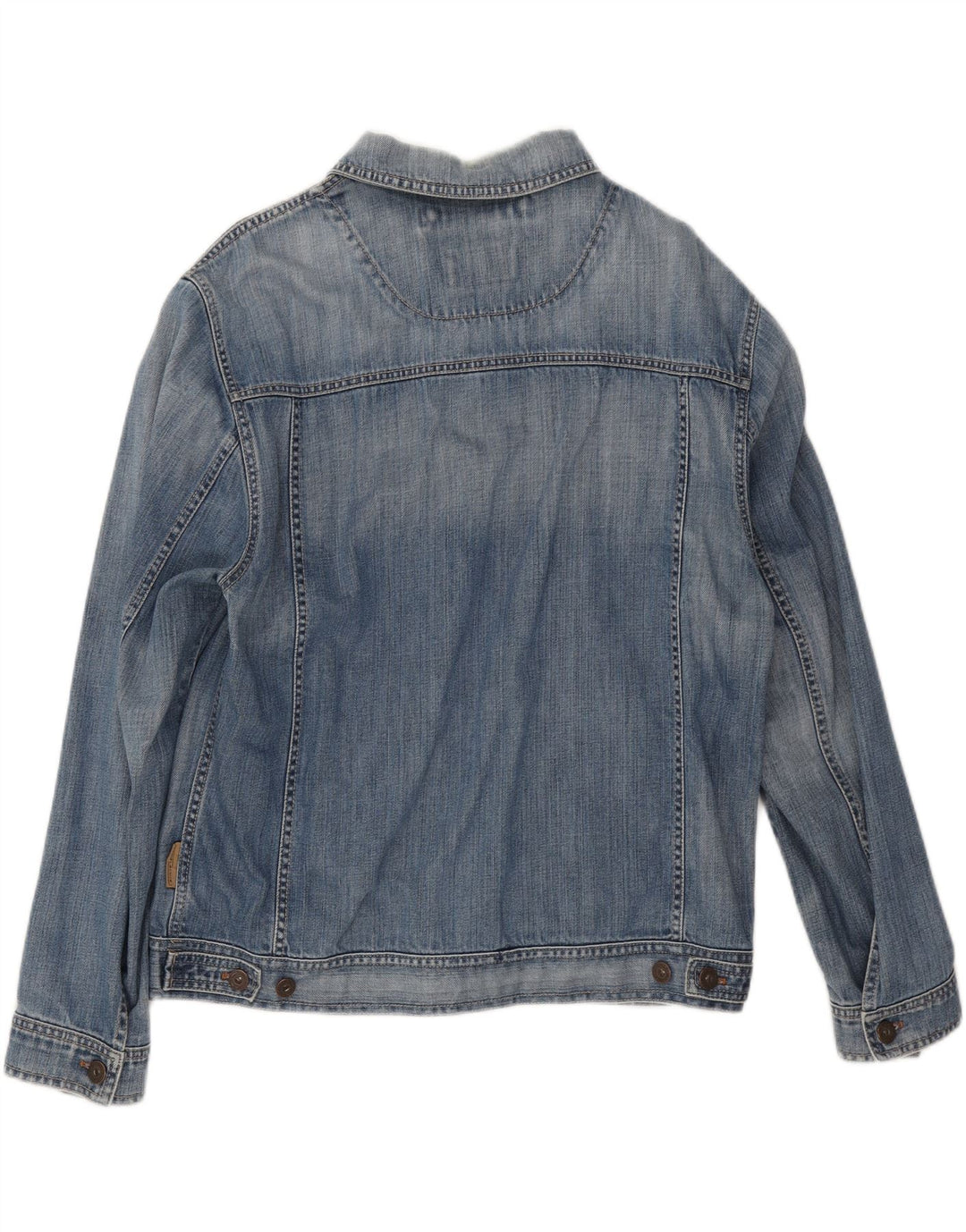 Camel Active Veste en jean pour homme UK 38 Bleu moyen Coton