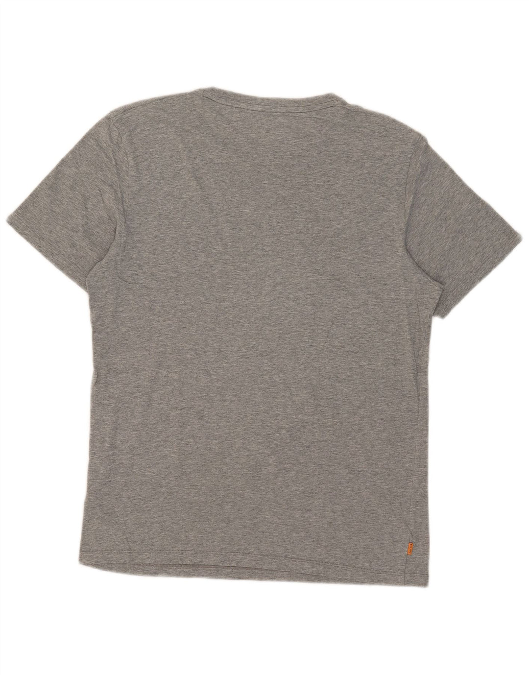 Timberland Tee-Shirt Regular Fit Graphic Homme Gris Moyen Coton