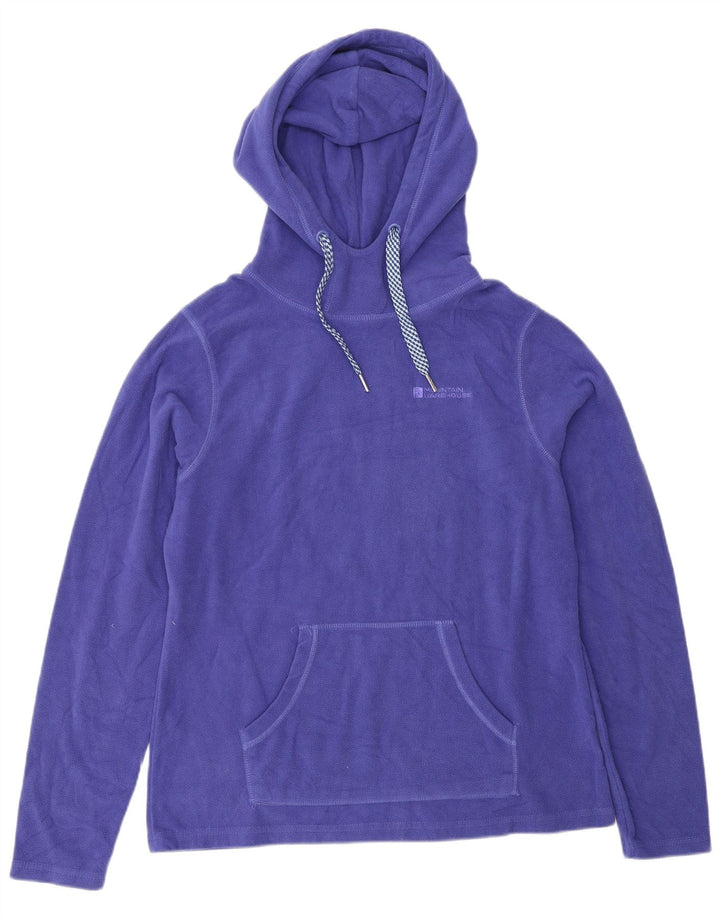 Mountain Warehouse Pull à capuche pour femme UK 12 Violet moyen Polyester