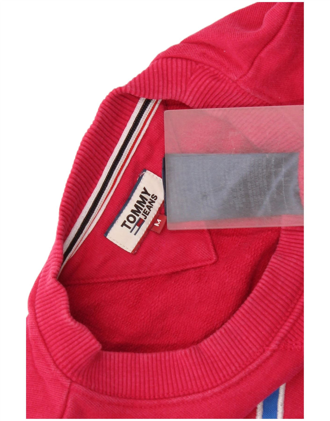 Tommy Hilfiger Sweat-shirt surdimensionné graphique pour femme UK 14 Rose moyen