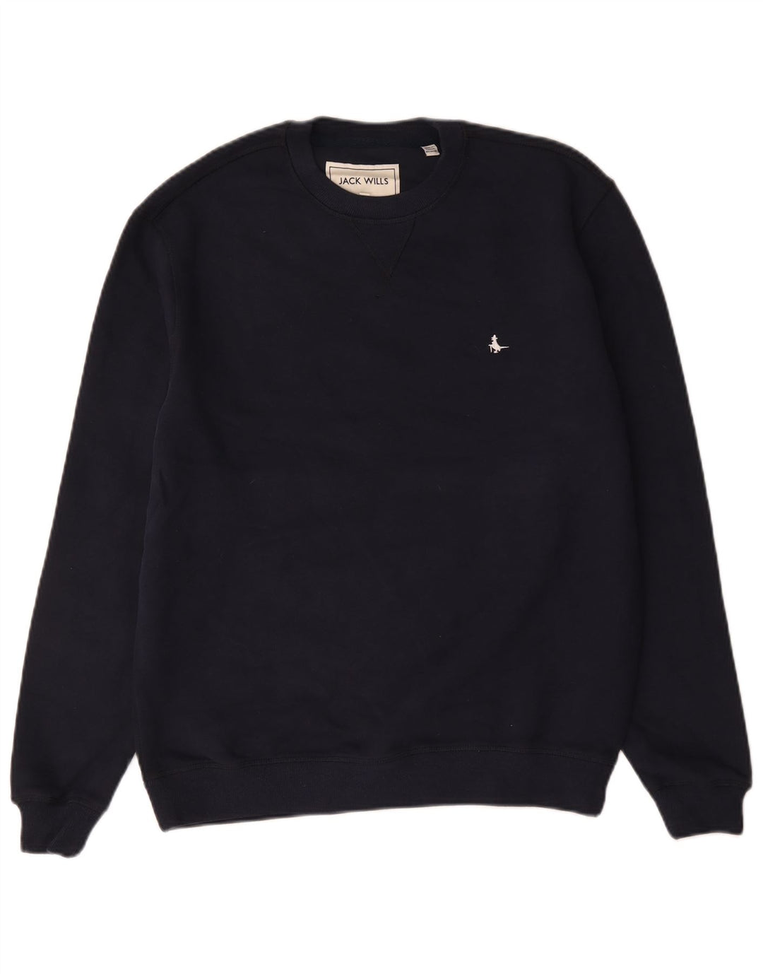 Jack Wills Sweat-shirt pour homme en coton bleu marine Taille S